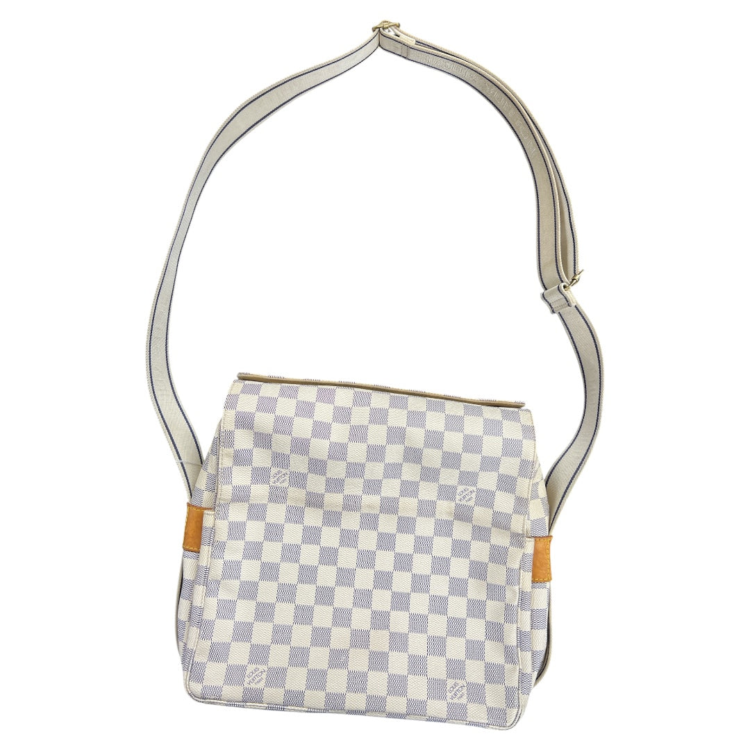 Louis Vuitton Naviglio Damier Azur Canvas Crossbody Messenger Bag - LO2181