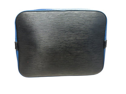 Louis Vuitton Petit Noe Epi Leather Shoulder Bag Blue/Black LO2195