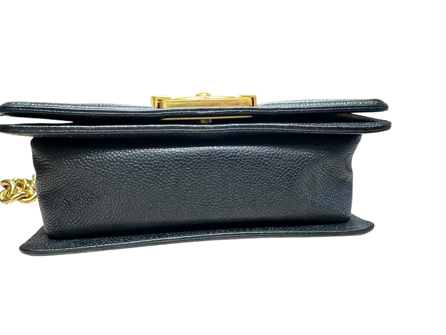 Chanel Boy Flap Bag Caviar Leather Black CH2096