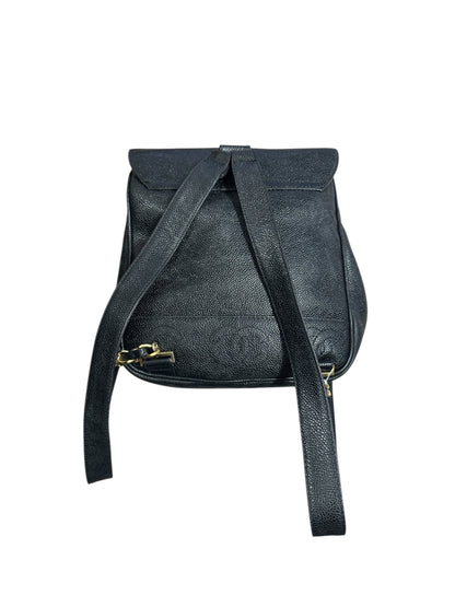 Chanel Boy Flap Bag Caviar Leather Black CH2098