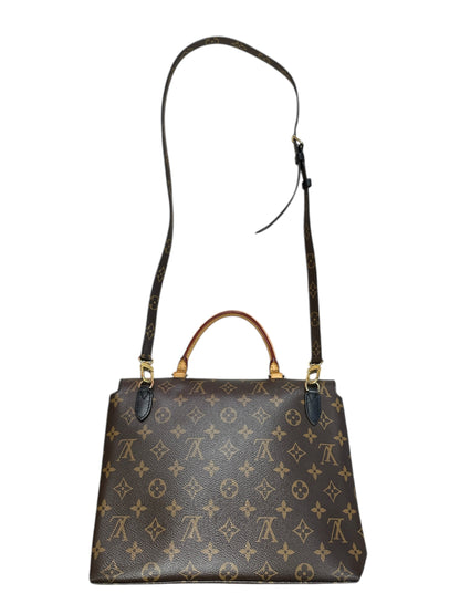 LOUIS VUITTON Monogram Marignan Handbag Brown/Black Gold Hardware LO2225