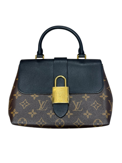 LOUIS VUITTON Monogram Locky BB Handbag Brown/Black Gold Hardware LO2218