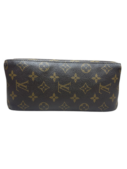 LOUIS VUITTON Monogram Looping MM Shoulder Bag Brown Gold Hardware LO2290