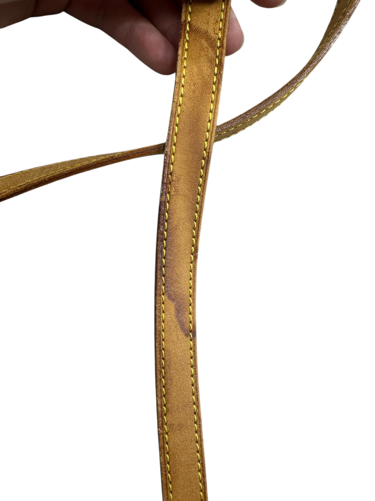 LOUIS VUITTON Monogram Musette Tango Shoulder Bag Brown Gold Hardware LO2257