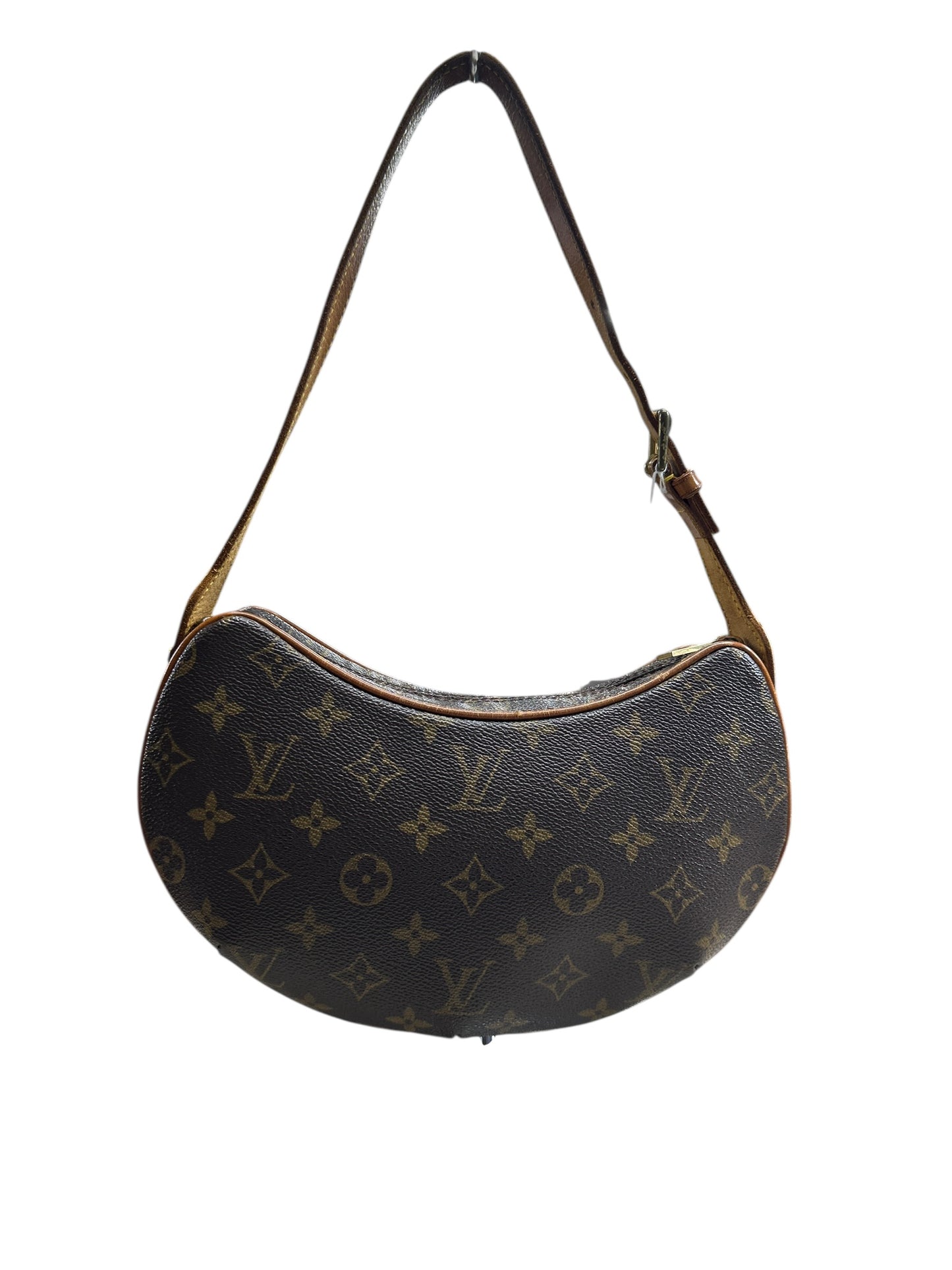 LOUIS VUITTON Monogram Viva Cite PM Shoulder Bag Brown Gold Hardware LO2273