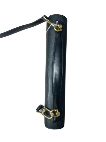 LOUIS VUITTON Epi Locky BB Handbag Black Gold Hardware LO2310