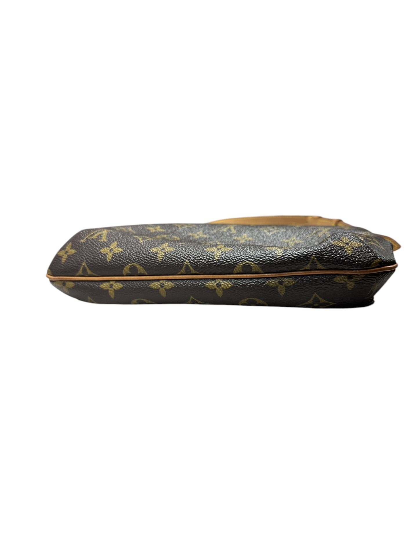 LOUIS VUITTON Monogram Musette Salsa Shoulder Bag Brown Gold Hardware LO2317
