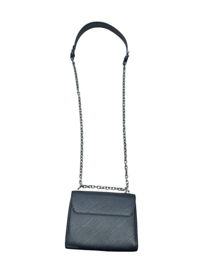 LOUIS VUITTON Epi Twist PM Shoulder Bag Black Silver Hardware LO2363