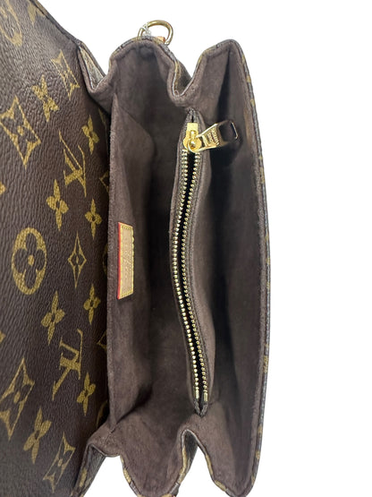 LOUIS VUITTON Monogram Pochette Metis East West Crossbody Bag LO2364