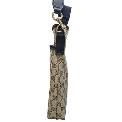 GUCCI GG Canvas GG Canvas Web Crossbody Bag Shoulder Bag Beige, Brown, Red, Green, Black Gold Hardware Gu619