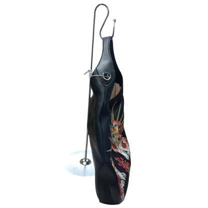 GUCCI Leather Dionysus Hobo Bag with King Charles Spaniel Embroidery Hobo Bag Black, Red, White, Gold, Green Silver Hardware GU653