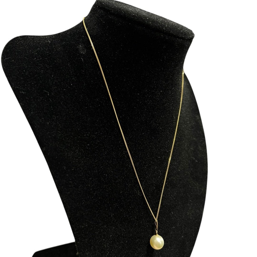 ACCESSORY UNBRANDED Gold-tone, Pearl Necklace Gold, Cream Gold-tone Hardware je20