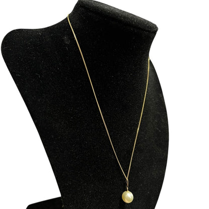 ACCESSORY UNBRANDED Gold-tone, Pearl Necklace Gold, Cream Gold-tone Hardware je20