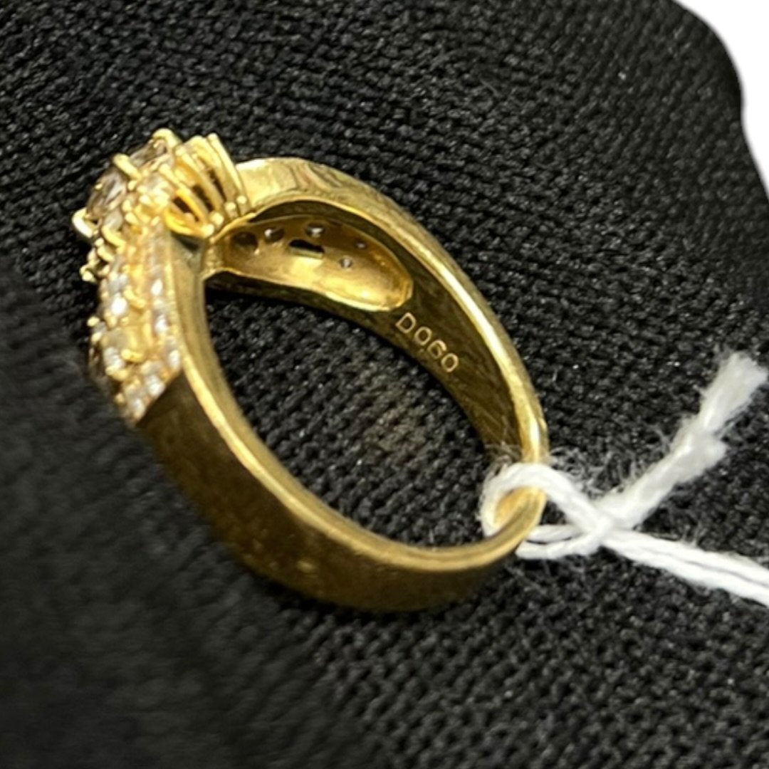 ACCESSORY UNKNOWN Gold, Diamonds UNKNOWN Gold, Brown Diamond, White Diamonds Yellow Gold je15