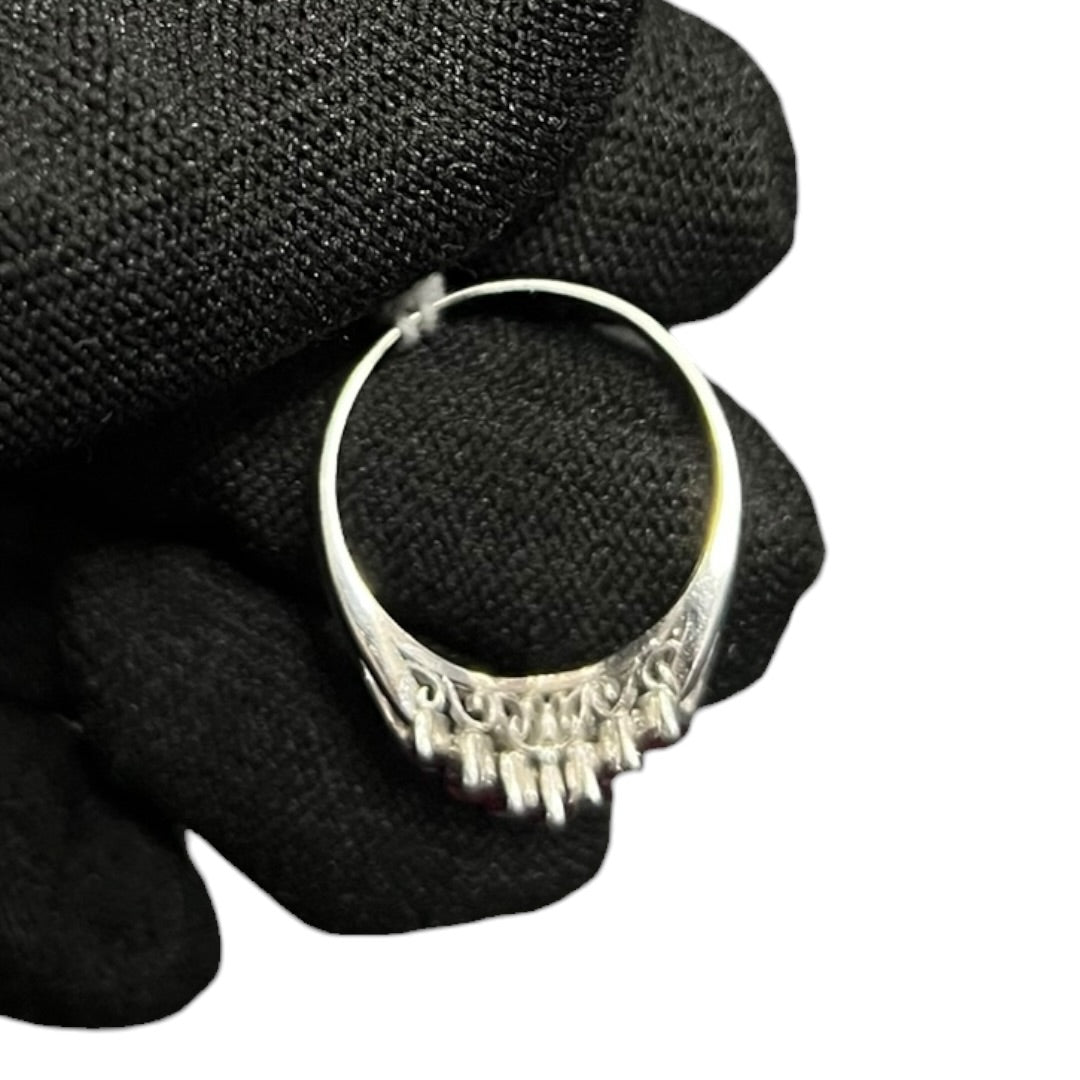 ACCESSORY UNBRANDED White Gold/Platinum, Ruby, Diamond UNBRANDED Ring Silver, Red je13