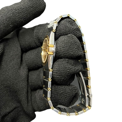 OMEGA Steel & Yellow Gold Constellation Manhattan Silver and Gold (Two-tone) Yellow Gold Hardware OM1
