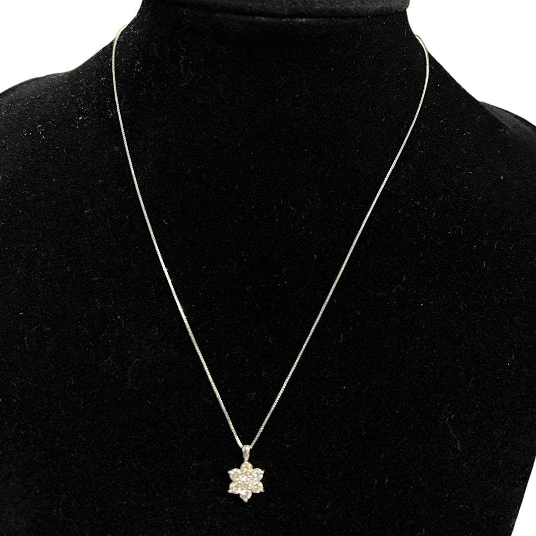 ACCESSORY UNBRANDED Diamonds, Silver-tone Metal Silver, Clear Silver Hardware je24