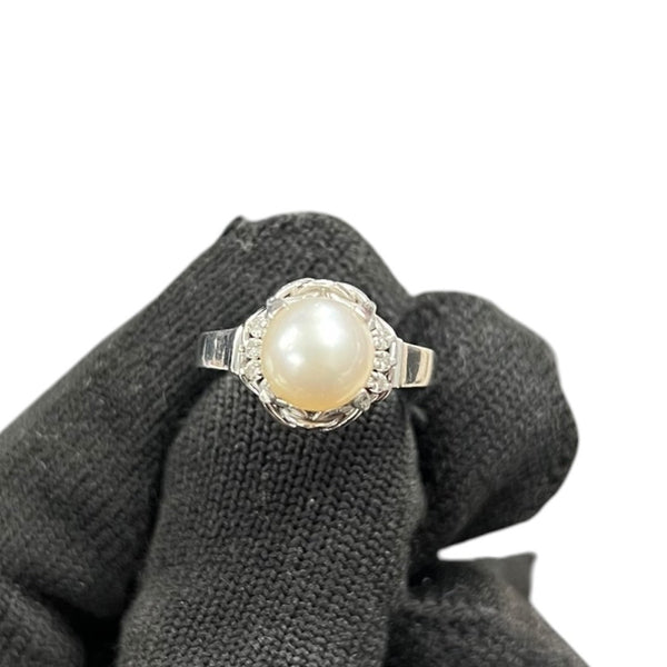 ACCESSORY UNBRANDED Pearl, Platinum White, Silver Silver Hardware je29