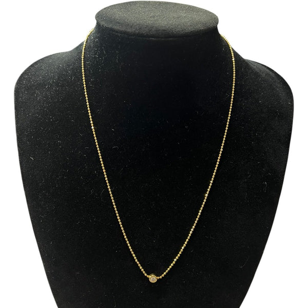 ACCESSORY UNBRANDED K18 Gold Gold, Clear Gold Hardware je28