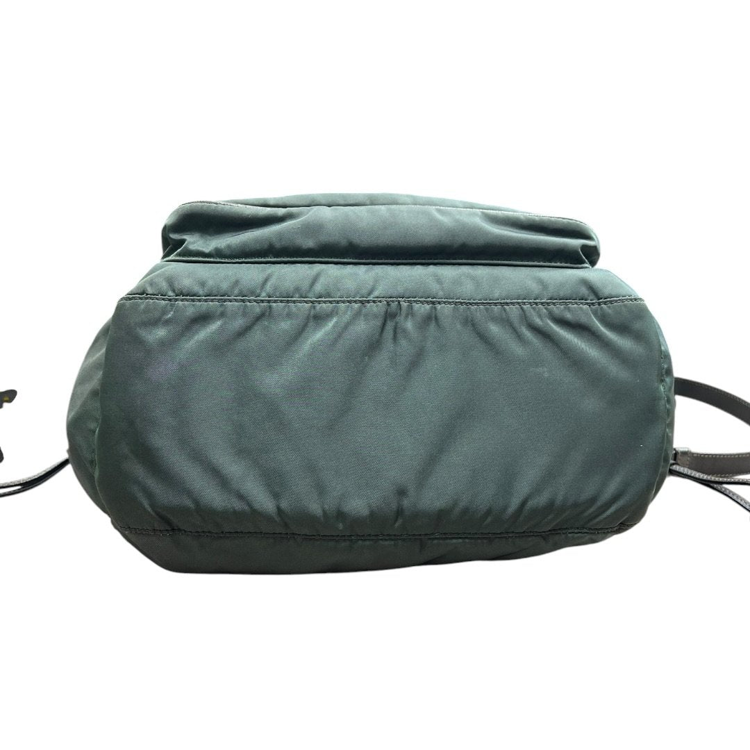 PRADA Tessuto Nylon Tessuto Nylon Crossbody Bag Crossbody Bag Green Gold Hardware PR261