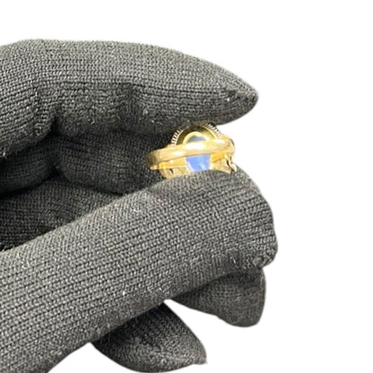 UNBRANDED Accessory Opal, 18K Gold Ring Gold, Multi-color (Opal) Gold je36