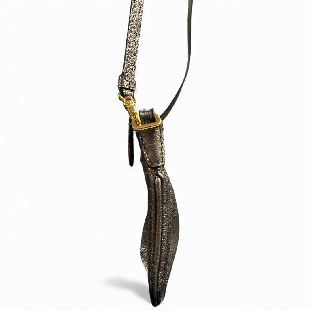 LOEWE Metallic Gold Shoulder Bag LO2086
