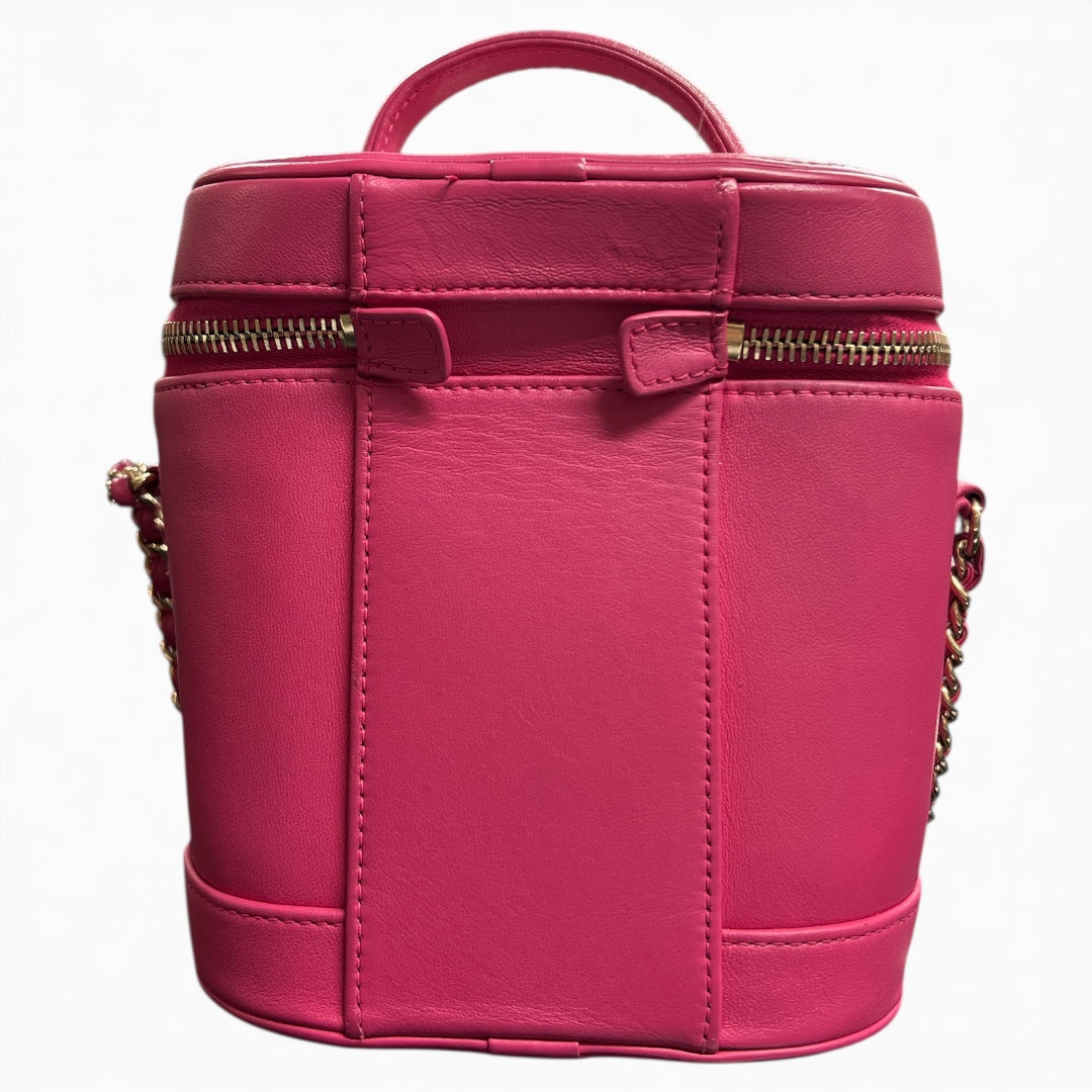 CHANEL Pink Vanity 2-Way Chain Shoulder  Bag CH1979