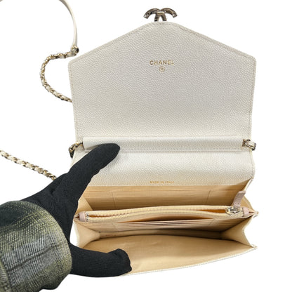 CHANEL Matelassé Chain  Wallet Bag CH1977