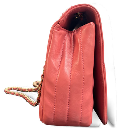 CHANEL Coral Pink Shoulder Bag  CH1903