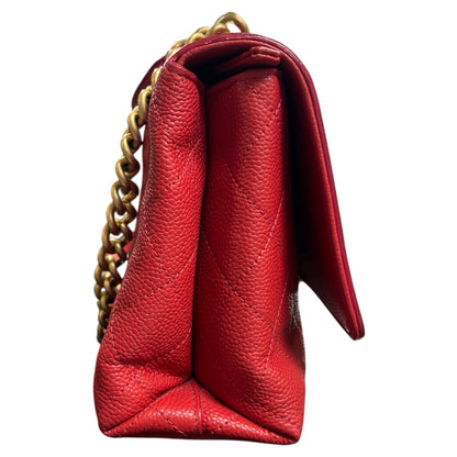 CHANEL Red Caviar Skin Shoulder Bag  CH1892