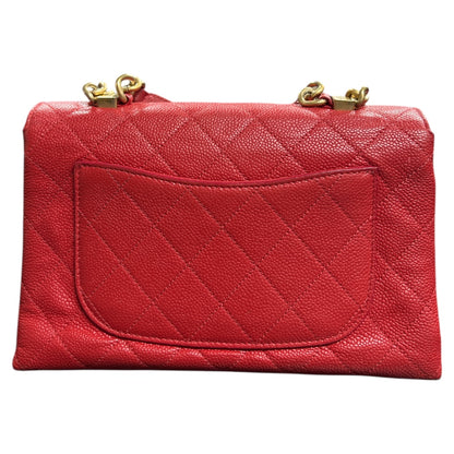 CHANEL Red Caviar Skin Shoulder Bag  CH1892