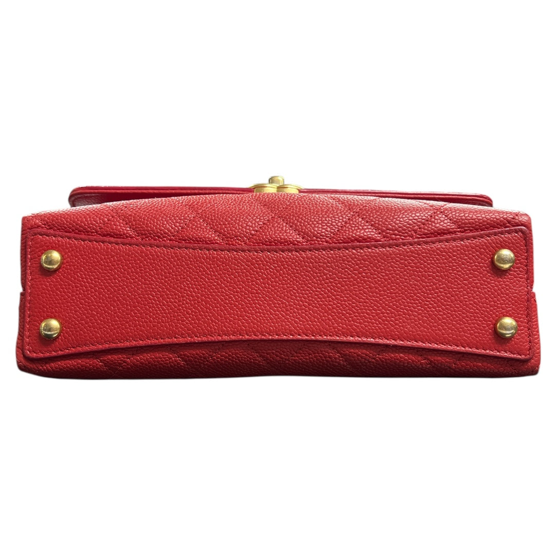 CHANEL Red Caviar Skin Shoulder Bag  CH1892