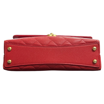 CHANEL Red Caviar Skin Shoulder Bag  CH1892