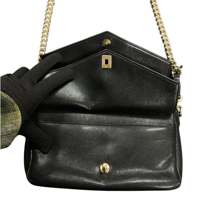 CHANEL Black 2-Way Shoulder Handbag  CH1886