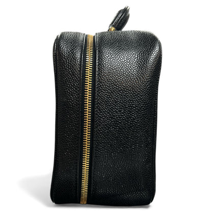 CHANEL Black Vanity 2Way Shoulder Handbag  CH1871