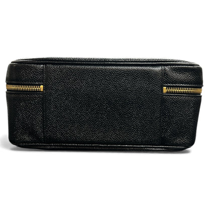 CHANEL Black Vanity 2Way Shoulder Handbag  CH1871