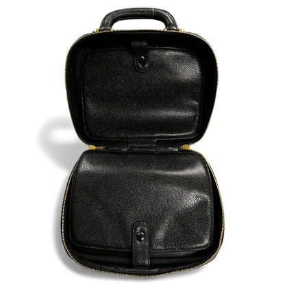 CHANEL Black Vanity 2Way Shoulder Handbag  CH1871