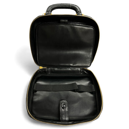 CHANEL Black Vanity 2Way Shoulder Handbag  CH1871