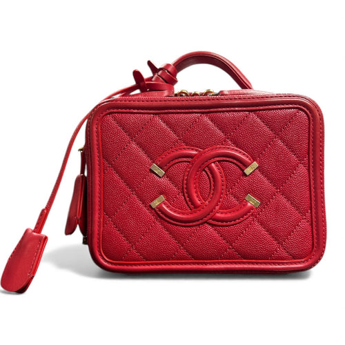 CHANEL Matelassé 2-Way Mini Vanity Bag CH1860