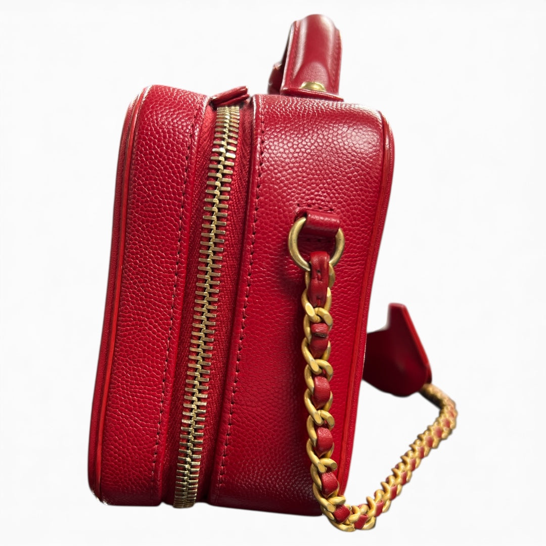 CHANEL Matelassé 2-Way Mini Vanity Bag CH1860