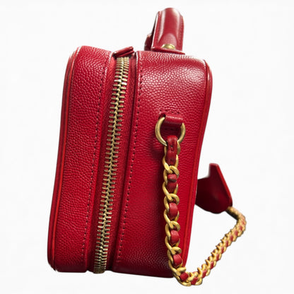 CHANEL Matelassé 2-Way Mini Vanity Bag CH1860