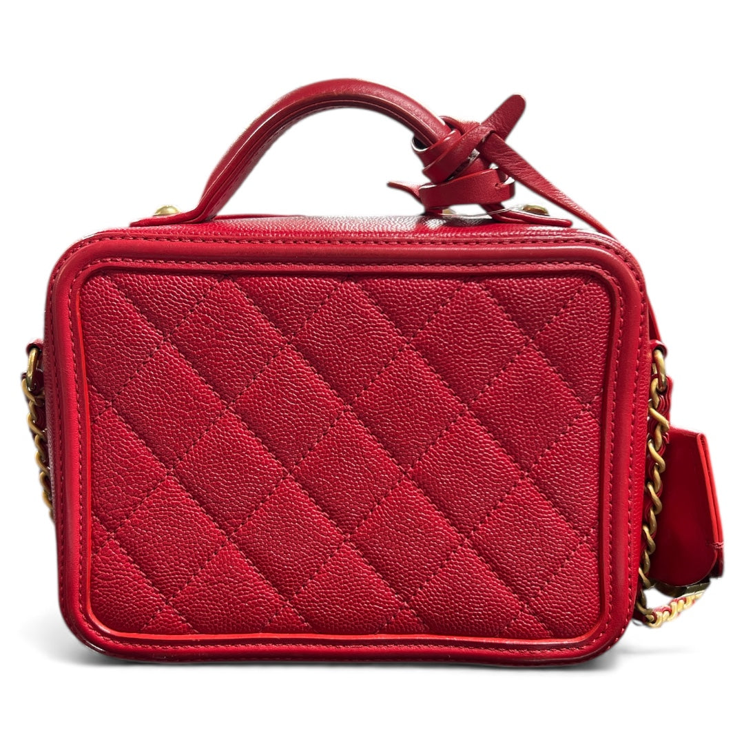 CHANEL Matelassé 2-Way Mini Vanity Bag CH1860