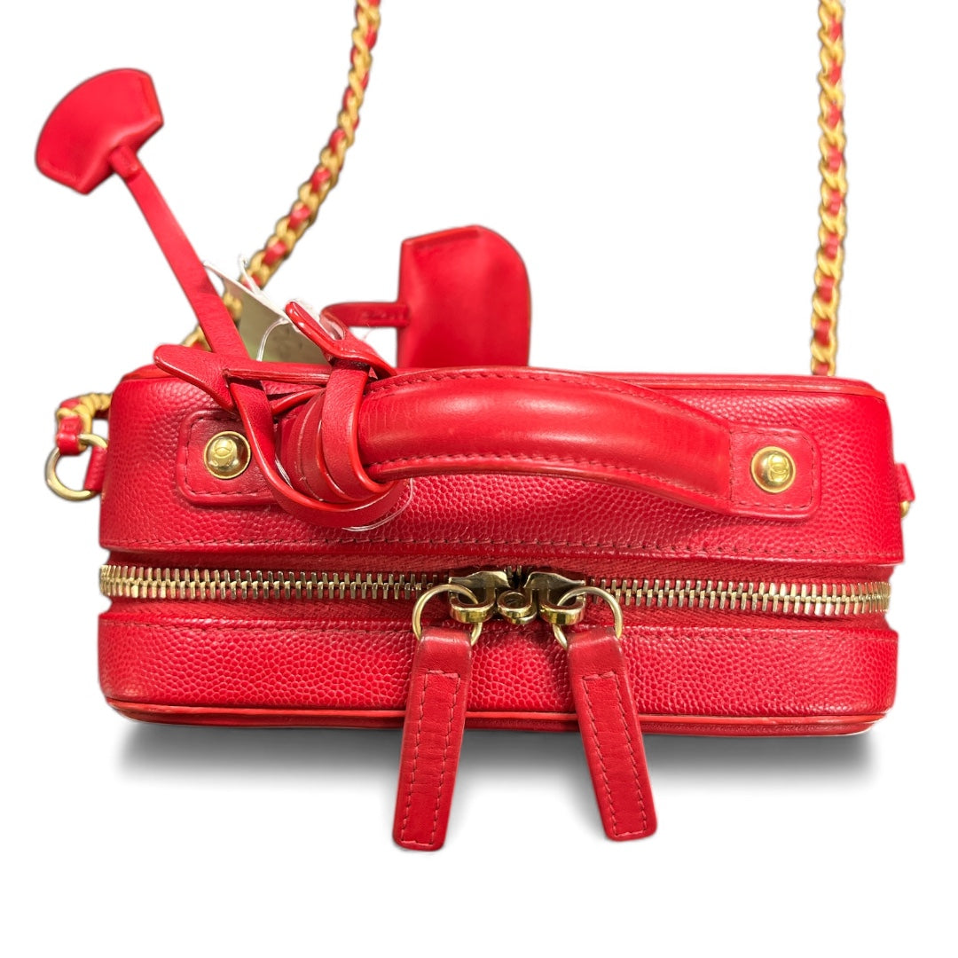 CHANEL Matelassé 2-Way Mini Vanity Bag CH1860