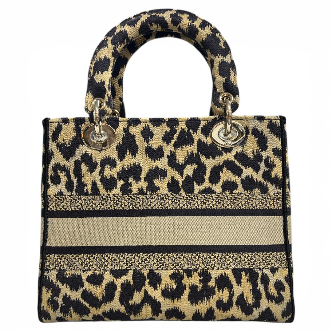 CHRISTIAN DIOR Lady Dior Canvas 2WAY Ch2032 For YOKO's exclusive use