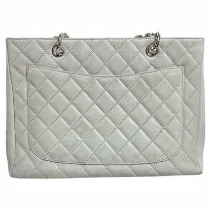 CHANEL Matelassé Chain Tote Bag with Coco Logo CH2033