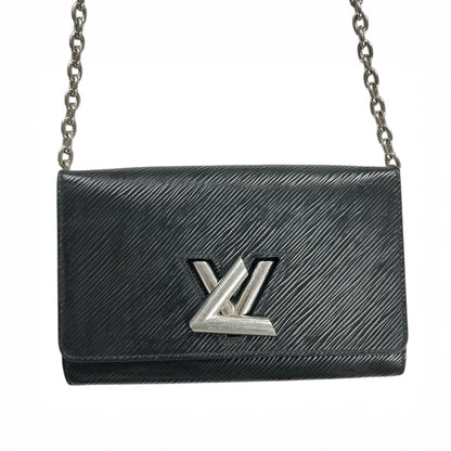 Louis Vuitton Epi Leather Shoulder Bag Black LO2120