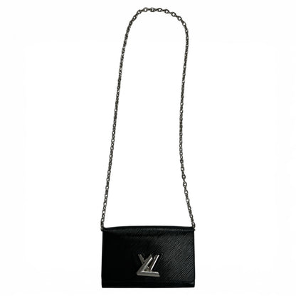 Louis Vuitton Epi Leather Shoulder Bag Black LO2120