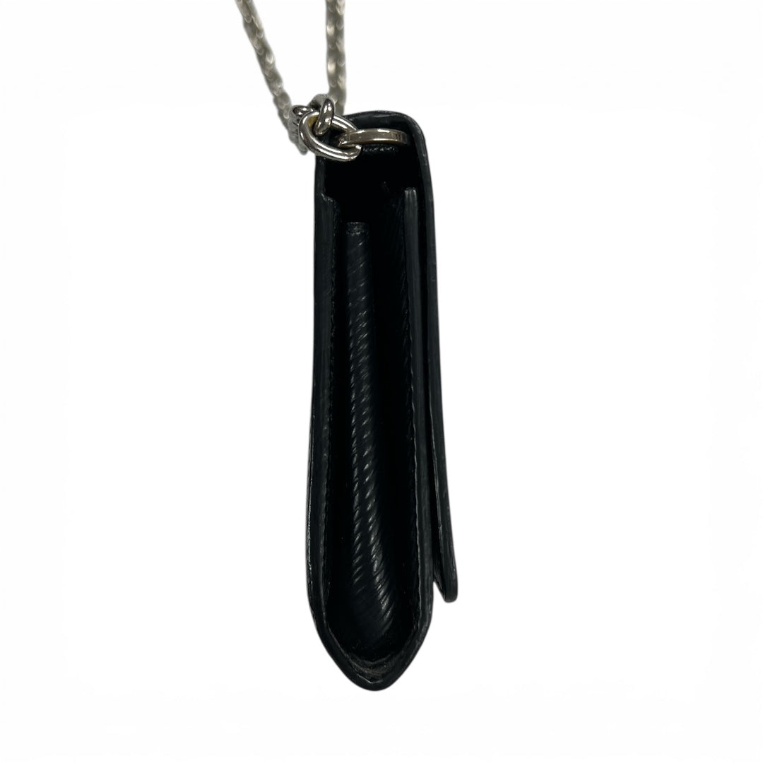 Louis Vuitton Epi Leather Shoulder Bag Black LO2120