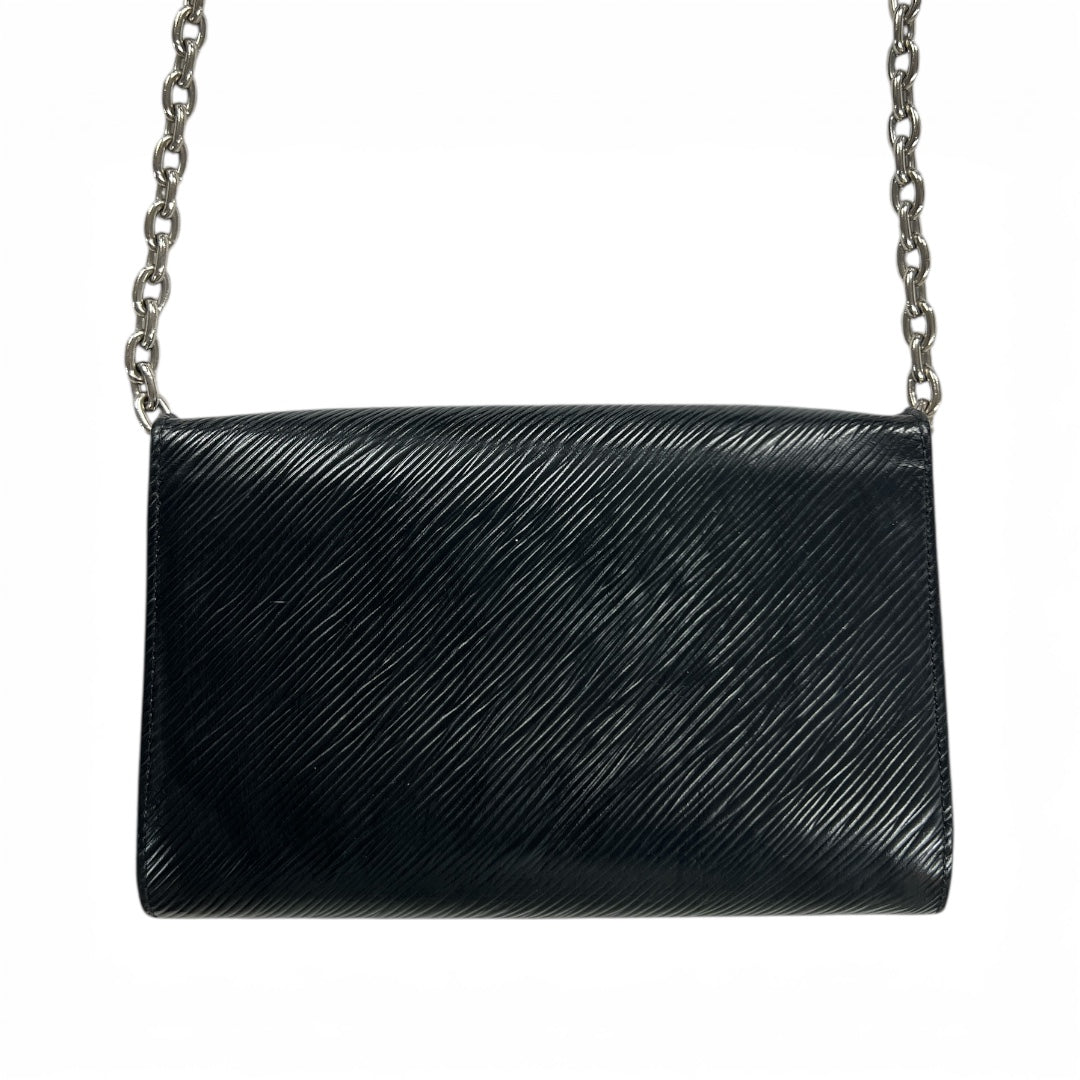 Louis Vuitton Epi Leather Shoulder Bag Black LO2120