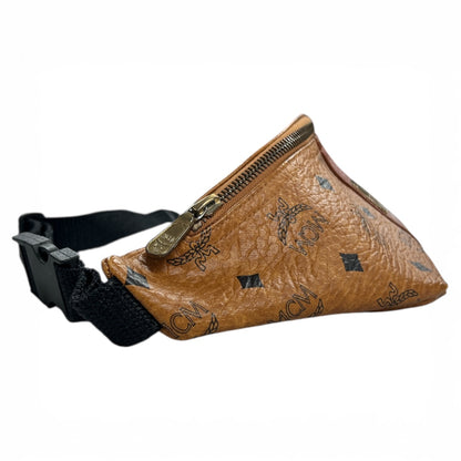 MCM Body Bag Leather Brown MC181